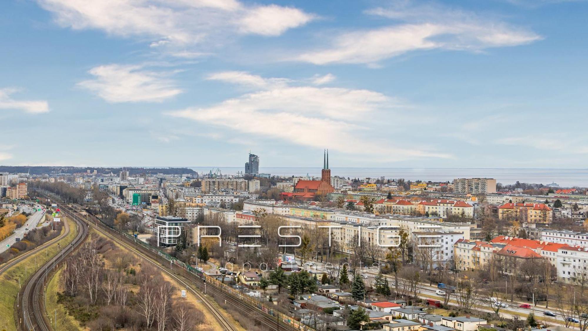 Prestige Apartments Modern Tower Gdynia Bagian luar foto